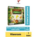 Feyza Design Eğitici Oyuncak Banzuki Jungle Zeka Geliştirici Oyun - Seçenek 1
