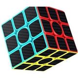 Feyza Design Eğitici Zeka Küpü Karbon Fiber Kaplama Rubik Küp Cappuccino Renkli Oyun - Seçenek 1