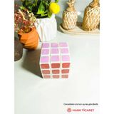 Feyza Design Eğlenceli Zeka Geliştirme Küpü - Çocuklar Için 3D Problem Çözme Oyunu - 860-Turuncu - Seçenek 1
