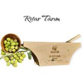Feyza Design El Yapımı Ahşap Zeytin Kırma Makinesi, Doğal ve Şık Tasarım - Ahşap - Ceviz