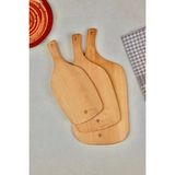 Feyza Design El Yapımı Bambu Mutfak Seti: Kesme, Salata ve Limon Tahtası (3 Parça) - Altın - Seçenek 1