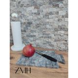 Feyza Design El Yapımı Doğal Mermer Kesme ve Sunum Tahtası, Şık ve Dayanıklı - Seçenek 1
