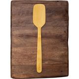 Feyza Design El Yapımı Şimşir Spatula 28 cm - Dayanıklı ve Şık Mutfak Gereci - Ahşap - Ceviz - Seçenek 1
