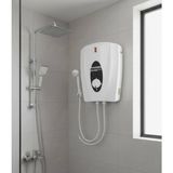 Feyza Design Elektrikli Banyo Sofbeni ve Ani Su Isıtıcı, 7000W, 3 Kademeli Sıcak Su Sistemi