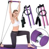 Feyza Design Esneklik ve Güç Artıran Pilates ve Yoga Çubuğu Seti, Dayanıklı ve Kullanışlı - Amber