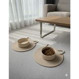 Feyza Design Evcil Kedi Paspası 31X31 Cm, Mama Kabloları Dahil Değildir - Seçenek 1
