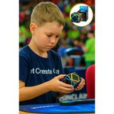 Feyza Design Fiber Karbon Skewb Hızlı Rübik Zeka Küpü - Eğitici Oyuncak - Seçenek 1