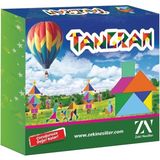 Feyza Design Görsel Kare Tangram Kutu Oyunu - 1-2 Kişi, 5+ Yaş - Seçenek 1