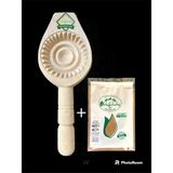 Feyza Design Hatay Yöresel Ahşap Pasta Kömbe Kerebiç Kalıbı + 24 gr Baharat
