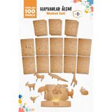 Feyza Design Hayvanlar Alemi Maket Seti - Eğitici Oyuncak For 3+ Yaş - Seçenek 1
