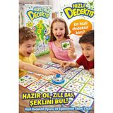 Feyza Design Hızlı Dedektif Zeka ve Dikkat Oyunu - Eğitici Aile Oyunu (5+ Yaş) - Seçenek 1