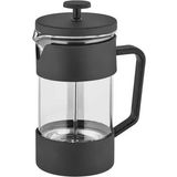 Feyza Design Içi Cam French Pres 330 Ml, Pratik ve Şık Kahve Demleme Aracı - Seçenek 1 - Altın - Gri