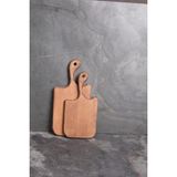 Feyza Design Iki Adet Dekoratif Kesme Tahtası, Şık ve Işlevsel Mutfak Gereçleri - Ahşap - Ceviz - Seçenek 1