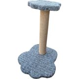 Feyza Design Iki Katlı Pati Desenli Kedi Tırmalama Tahtası, Eğlenceli ve Şık Tasarım - Seçenek 1