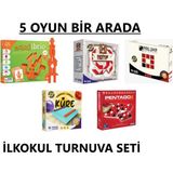 Feyza Design Ilkokul Zeka Oyunları Turnuva Seti - Eğlenceli ve Eğitici - Seçenek 1