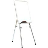 Feyza Design Inter Yazı Tahtası, Teleskopik Ayak, Aluminyum Çerçeve, Laminant Yüzey, 40X55 - Ahşap - Beyaz - Seçenek 1