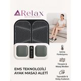 Feyza Design Isıtmalı Ayak Masaj Aleti, Çok Fonksiyonlu, Dijital Ekranlı, Rahatlatıcı - Cappuccino