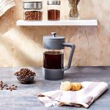 Feyza Design Kahve Demleme Aleti 1000 Ml, Zarif ve Kullanışlı French Press - Seçenek 1 - Açık Bej