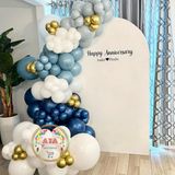 Feyza Design Kahverengi Balon Setleri ve Parti Malzemeleri 60'lı Paket - Seçenek 1