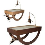 Feyza Design Kartonlu ve Oltalı Kedi Oyuncağı, Eğlenceli ve Çekici Tasarım - Seçenek 1