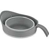 Feyza Design Katlanabilir Pratik Pirinç Süzgeci Yer Kaplamaz- Saplı Akordiyon Tasarım, Bpa Içermez, Kamp ve Karavan Uyumlu (2250 Ml) - Mutfak Düzeni Için Pratik ve - Acı Siyah - Seçenek 1