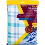 Feyza Design Keçeli Ütü Masası Kilifi 140X50, Kullanışlı ve Şık Tasarım - Ahşap - Beyaz - Seçenek 1