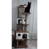 Feyza Design Kedi Tırmalama Evi ve Oyun Platformu, Güvenle Kullanım - Seçenek 1