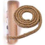 Feyza Design Kedi Tırmalama Ipi, Jüt Halat, Keten Ip, 6mm x 10MT, Dayanıklı ve Doğal - Seçenek 1