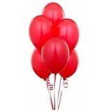 Feyza Design Kırmızı Metalik Balon 50 Adet 12 Inc Lateks Balon - 0,5 x 9 cm - Altın - Turkuaz