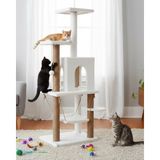Feyza Design Konforlu ve Eğlenceli Kedi Tırmalama ve Oyun Evi, Salıncağıyla Keyifli Anlar - Seçenek 1