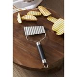 Feyza Design Mandy Sebze ve Patates Doğrayıcı Şekillendirici Hamur Kesme Aparatı 25 cm - Cappuccino