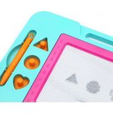 Feyza Design Manyetik Sihirli Renkli Yazı Tahtası, Eğlenceli ve Kullanışlı Öğrenme Aracı - Ahşap - Beyaz - Seçenek 1