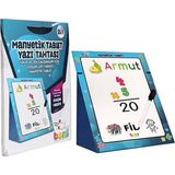 Feyza Design Manyetik Tablet Yazı Tahtası - Eğitici Çocuk Oyunu Mavi - Seçenek 1