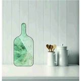 Feyza Design Mermer Desenli Kesme Tahtası 49X22CM, Şık ve Dayanıklı Mutfak Gereci - Açık Bej - Seçenek 1