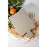 Feyza Design Mermer Dikdörtgen Sunum ve Kesme Tahtası, Şıklık ve Fonksiyonellik - Ahşap - Bej - Seçenek 1