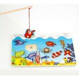 Feyza Design Mıknatıslı Ahşap Balık Tutma Oltası Eğitici Çocuk Oyuncağı - Seçenek 1