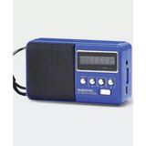 Feyza Design Mini Nostalji Cep Radyosu Tws, Fm, Usb, Bluetooth ile Hafif ve Taşınabilir - Ahşap - Ceviz