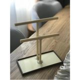 Feyza Design Minimalist Takı Düzenleyici, 3D Baskı Pla, Kolye, Bileklik, Saat Saklama
