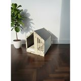 Feyza Design Modern Ahşap Kedi ve Küçük Köpek Evi, Şık ve Rahat Tasarım - Seçenek 1