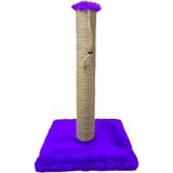 Feyza Design Mor Kedi Tırmalama Tahtası 47 Cm, Şık ve Dayanıklı Tırmalama Ürünü - Seçenek 1
