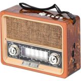 Feyza Design Nostaljik Mp3 Çalar ve Müzik Kutusu, Çok Fonksiyonlu, Fenerli, Usb, Sd - Ahşap - Ceviz