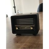 Feyza Design Nostaljik Radyo, Bluetooth, Usb, Fm, Adaptör ve Şarjlı Pil ile - Ahşap - Ceviz