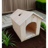 Feyza Design Odun Rengi Kedi Evi Yuvası, 1. Sınıf Doğal Ahşap, Uzun Ömürlü - Seçenek 1