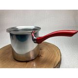 Feyza Design Paslanmaz Çelik Çok Amaçlı Cezve, 12 Cm, Dayanıklı ve Şık Tasarım - Seçenek 1 - Altın