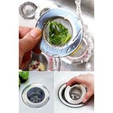 Feyza Design Paslanmaz Çelik Lavabo Süzgeci, Dayanıklı ve Pratik Kullanım Için Ideal - Ahşap - Beyaz - Seçenek 1