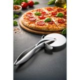 Feyza Design Paslanmaz Çelik Pizza Dilimleyici, Pratik ve Şık Mutfak Gereci - Cappuccino