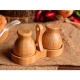 Feyza Design Paslanmaz Çelik Tuzluk ve Biberlik Takımı, Şık ve Kullanışlı Set - Seçenek 1