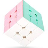 Feyza Design Pastel Renkler Hız Küpü 3x3 Zeka Oyunu ve Fidget Puzzle - Seçenek 1