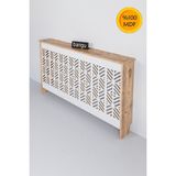Feyza Design Petek Önü Kaplama Dresuar (140 Cm) Çok Renkli Mdf - Açık Bej