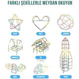 Feyza Design Pratik Bambu Çubuklar 600 Parça - Eğitici ve Zeka Geliştirici - Seçenek 1